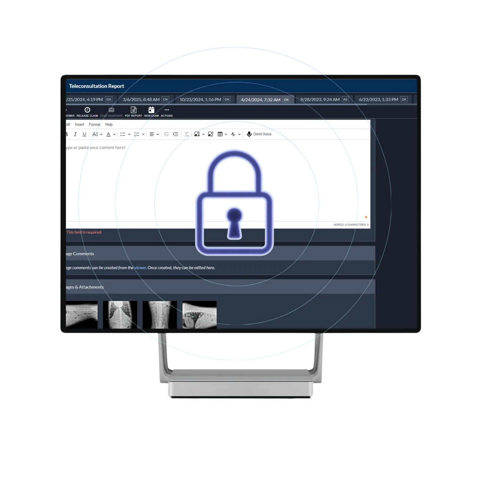 Protect Your Data Interface