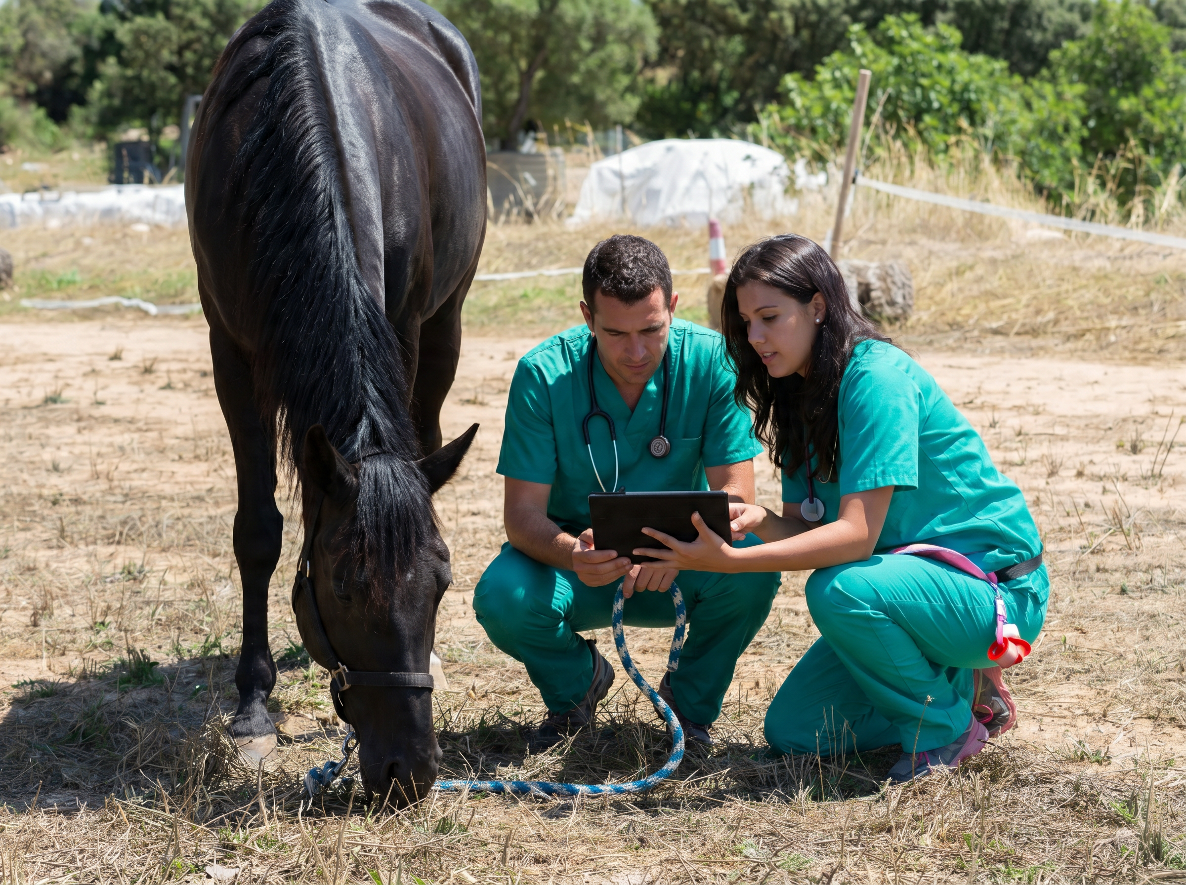 DESCRIBE/CONFIRM: supporting image illustrating veterinary radiograph interpretation